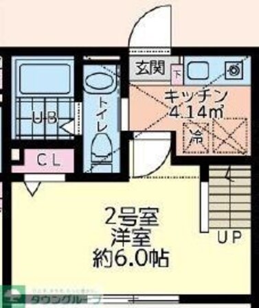 アバーロ橋本の物件間取画像